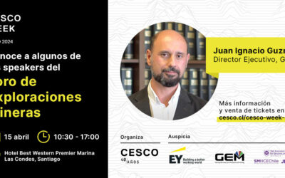 Participación de Juan Ignacio Guzmán en el Foro de Exploraciones del CESCO WEEK