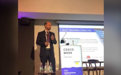 nuestro CEO JUAN IGNACIO GUZMAN como #SpeakersCesco “Desafíos para potenciar la contribución de minerales críticos en Chile” para el #ForoExploraciones de CESCO para CESCO WEEK