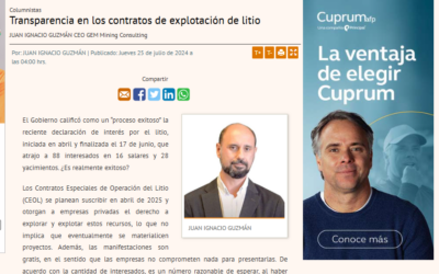 Columna de Opinión en Diario Financiero